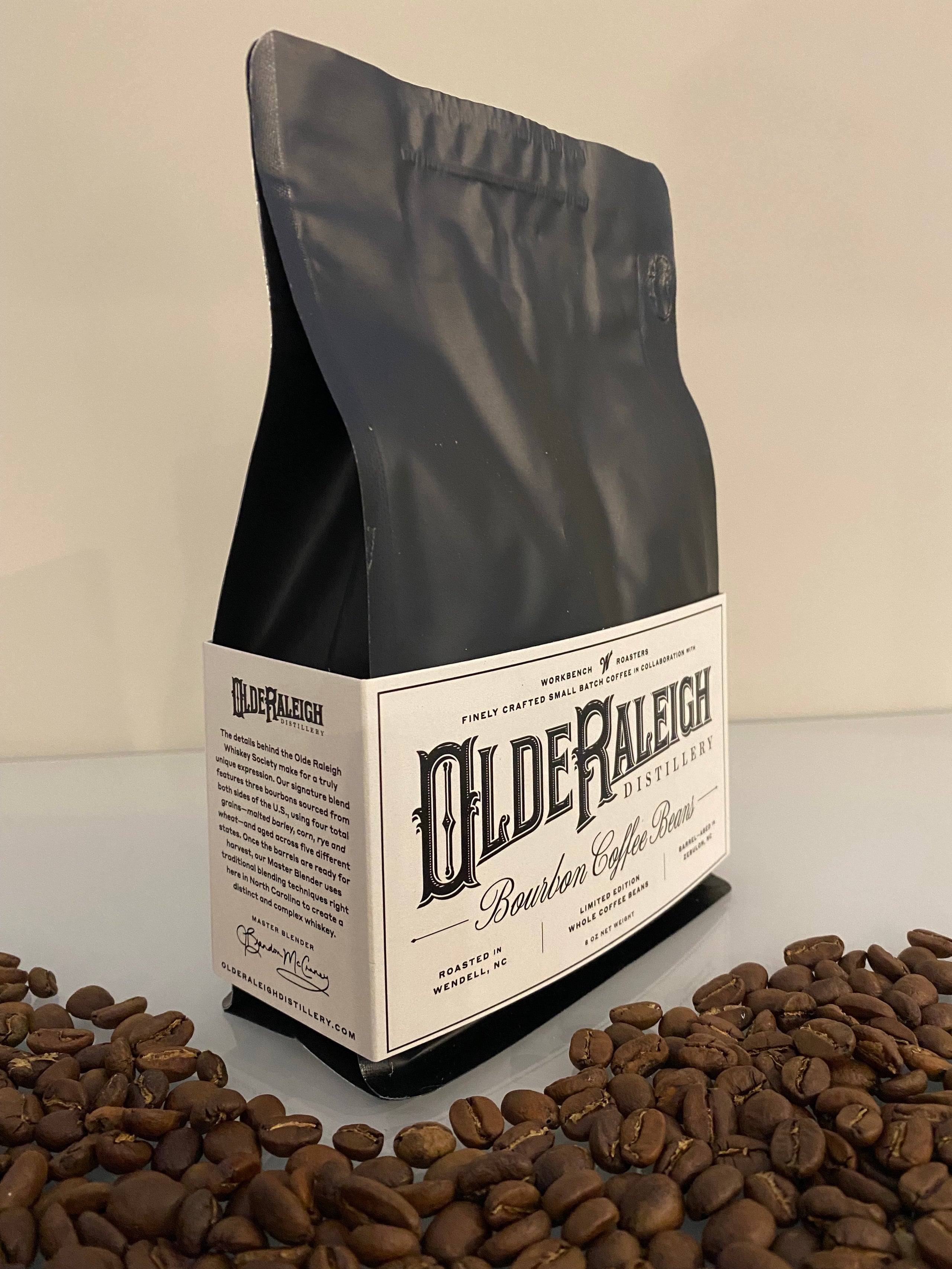 BATCH-6 Olde Raleigh Distillery Bourbon Barrel Aged Coffee Beans